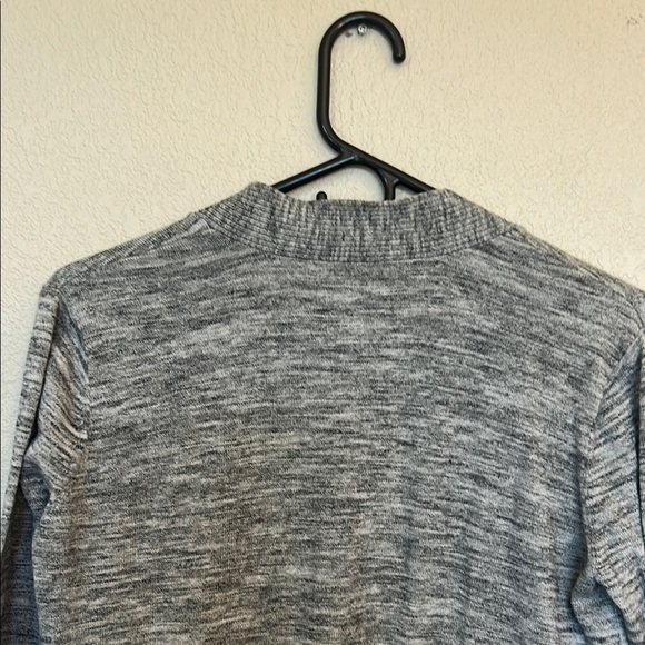 Sonoma Women's Gray Open Front Cardigan Sweater - Picture 6 of 8